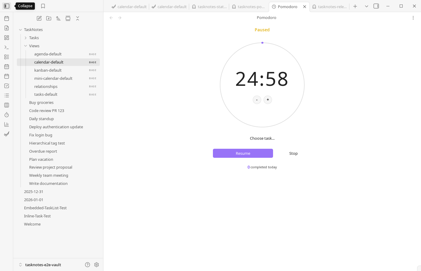 Pomodoro timer