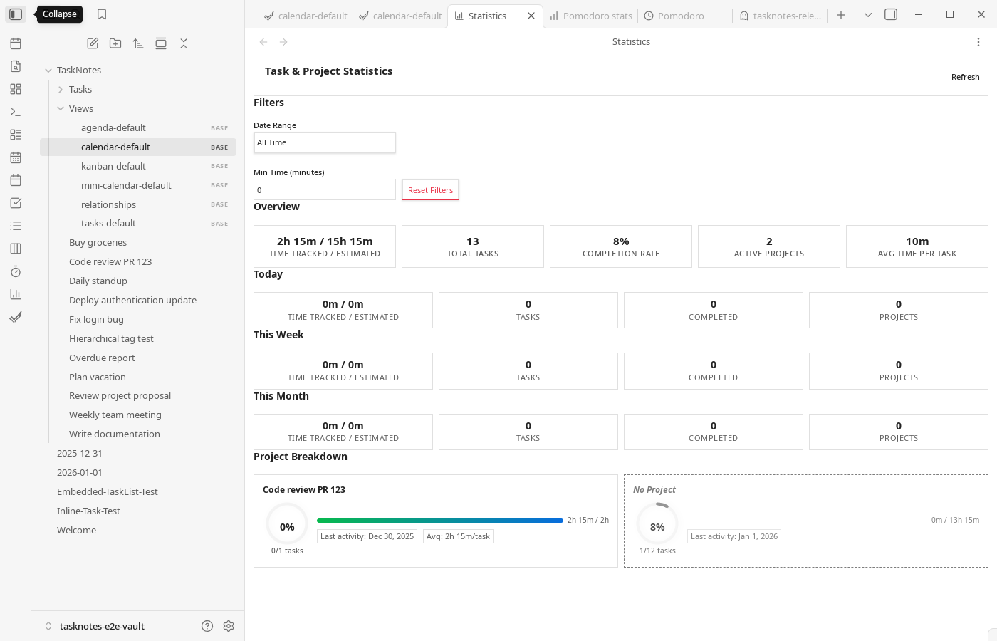 Task Statistics