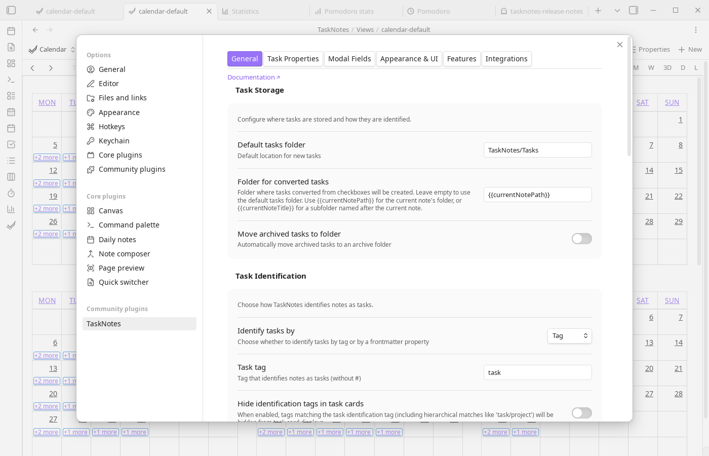 General Settings